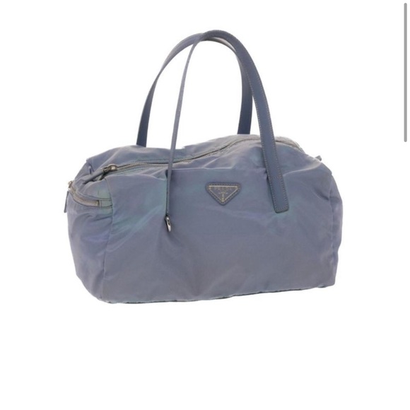 Prada Handbags - Prada Shoulder Bag Nylon Light Blue